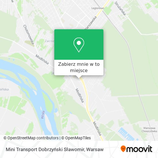 Mapa Mini Transport Dobrzyński Sławomir