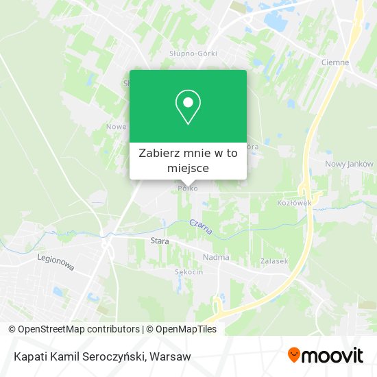 Mapa Kapati Kamil Seroczyński