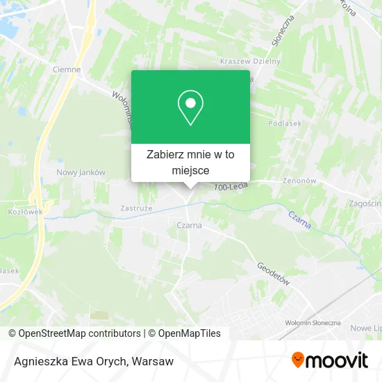 Mapa Agnieszka Ewa Orych