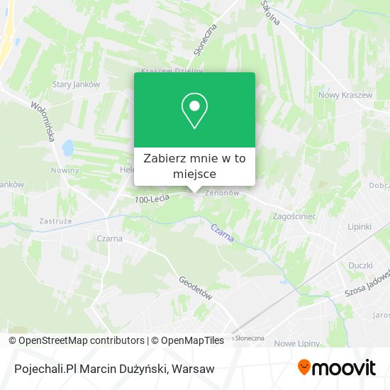 Mapa Pojechali.Pl Marcin Dużyński