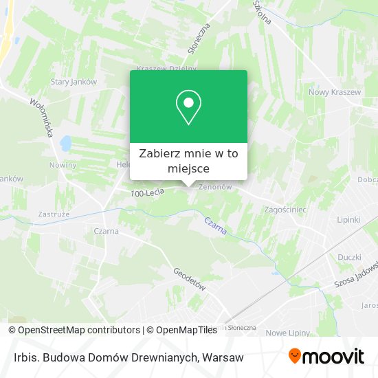 Mapa Irbis. Budowa Domów Drewnianych