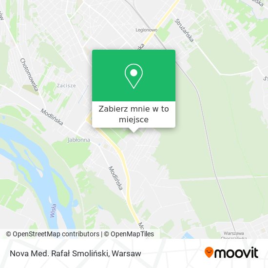 Mapa Nova Med. Rafał Smoliński