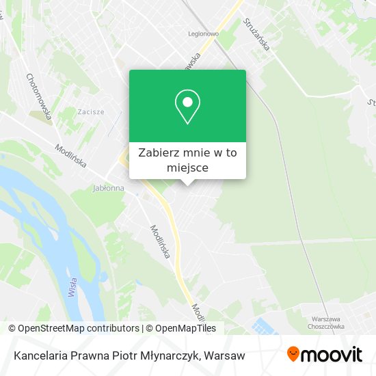 Mapa Kancelaria Prawna Piotr Młynarczyk