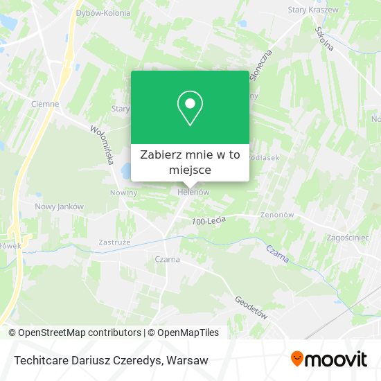 Mapa Techitcare Dariusz Czeredys