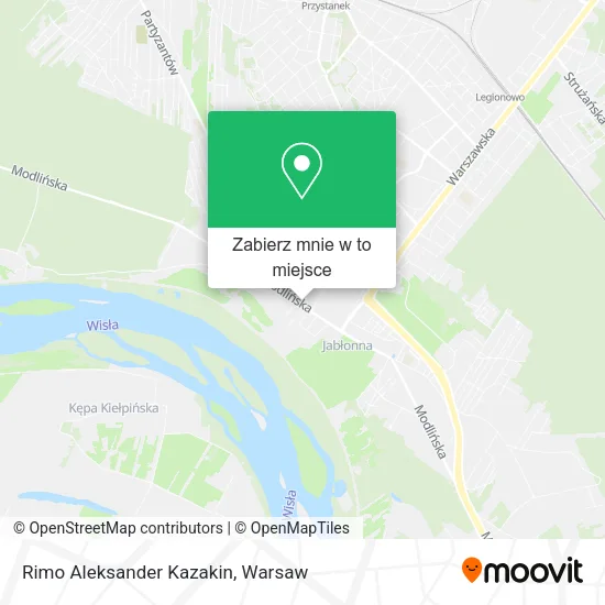 Mapa Rimo Aleksander Kazakin