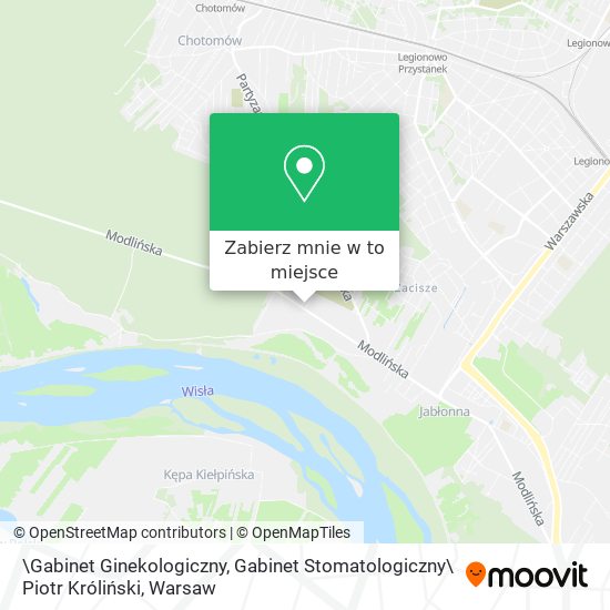 Mapa \Gabinet Ginekologiczny, Gabinet Stomatologiczny\ Piotr Króliński