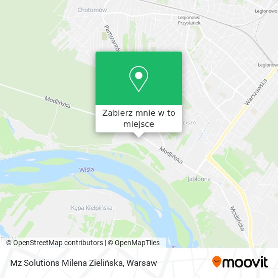 Mapa Mz Solutions Milena Zielińska