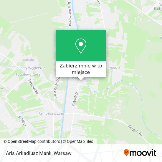 Mapa Aris Arkadiusz Mańk