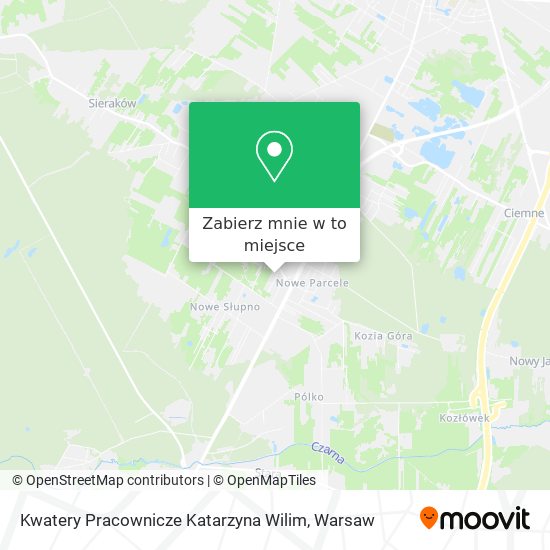 Mapa Kwatery Pracownicze Katarzyna Wilim