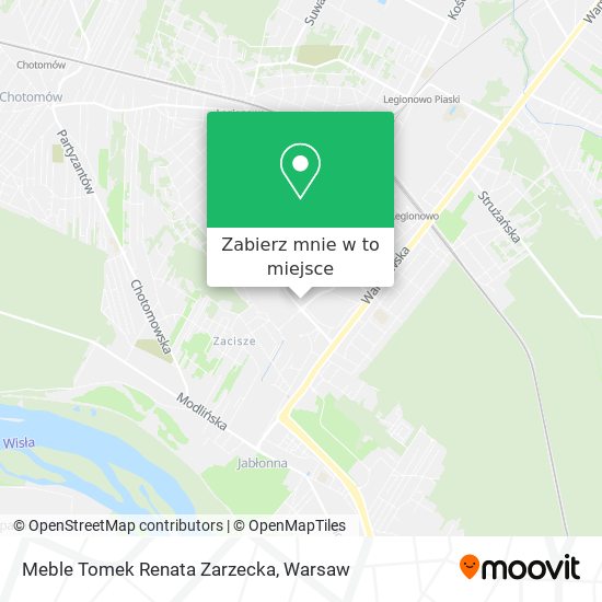 Mapa Meble Tomek Renata Zarzecka