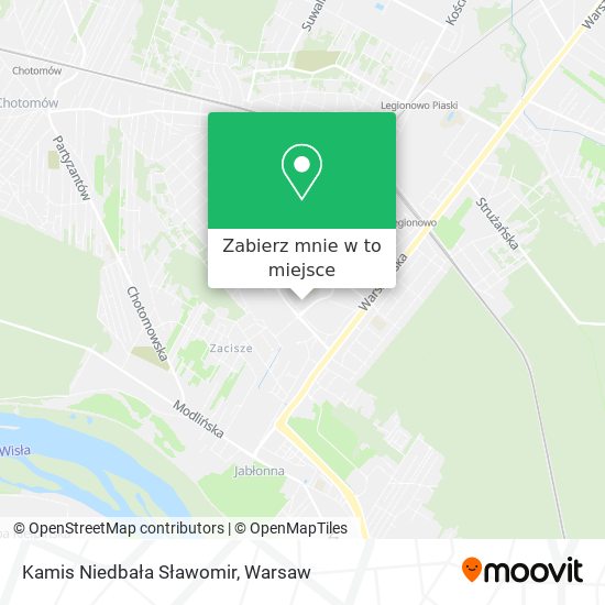 Mapa Kamis Niedbała Sławomir