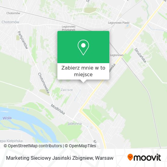 Mapa Marketing Sieciowy Jasiński Zbigniew