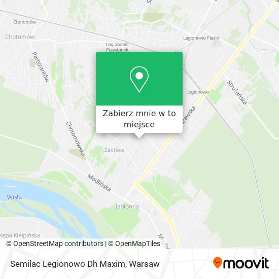 Mapa Semilac Legionowo Dh Maxim