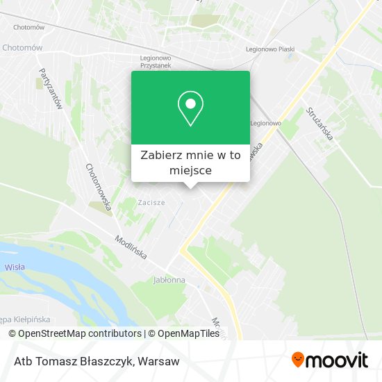 Mapa Atb Tomasz Błaszczyk