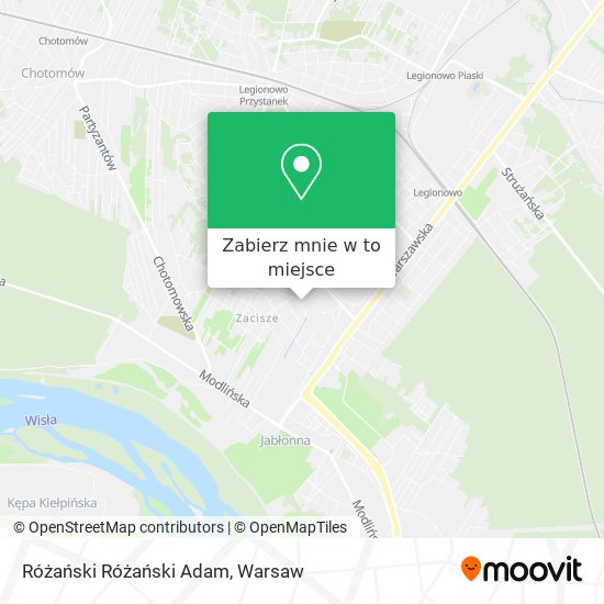 Mapa Różański Różański Adam