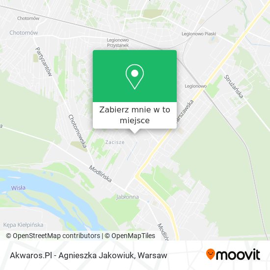 Mapa Akwaros.Pl - Agnieszka Jakowiuk