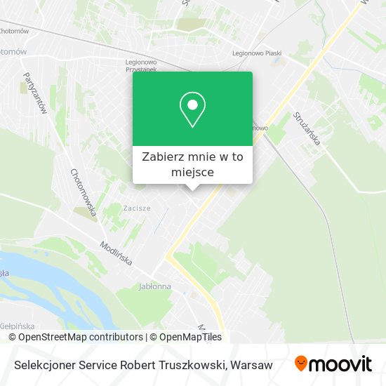 Mapa Selekcjoner Service Robert Truszkowski