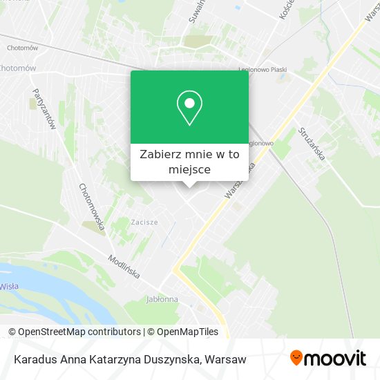 Mapa Karadus Anna Katarzyna Duszynska