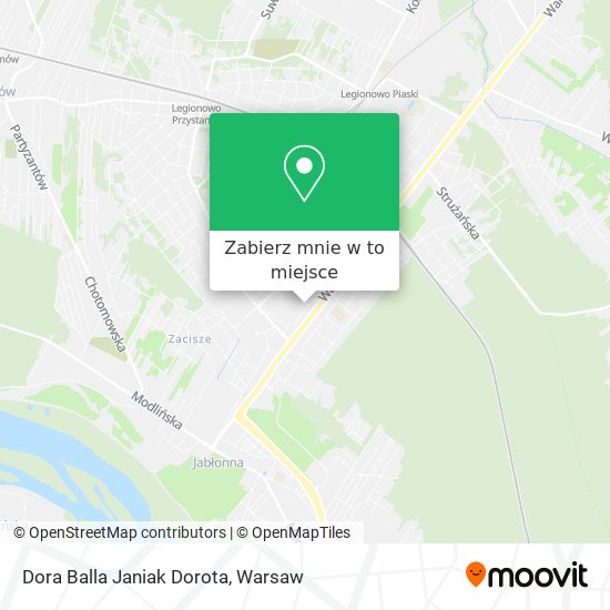 Mapa Dora Balla Janiak Dorota