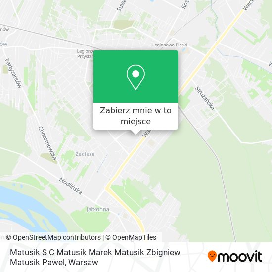 Mapa Matusik S C Matusik Marek Matusik Zbigniew Matusik Pawel