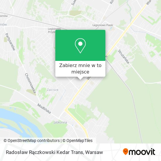 Mapa Radosław Rączkowski Kedar Trans