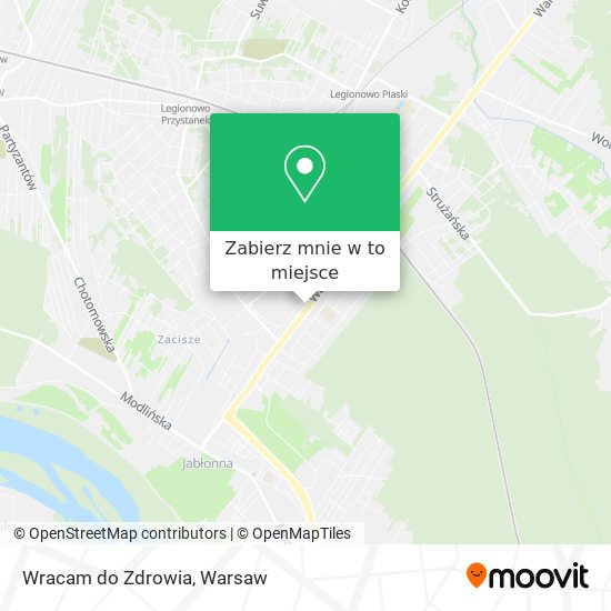 Mapa Wracam do Zdrowia