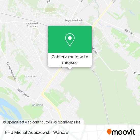 Mapa FHU Michał Adaszewski