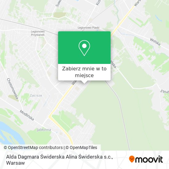 Mapa Alda Dagmara Świderska Alina Świderska s.c.