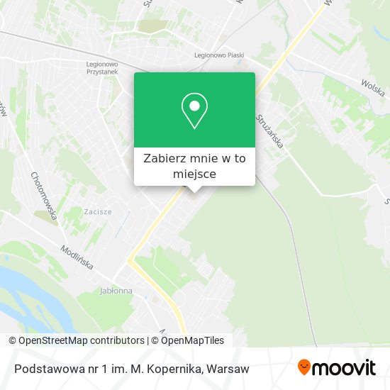 Mapa Podstawowa nr 1 im. M. Kopernika