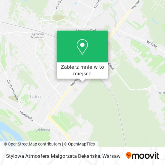 Mapa Stylowa Atmosfera Małgorzata Dekańska