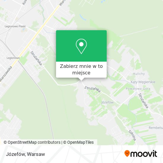 Mapa Józefów