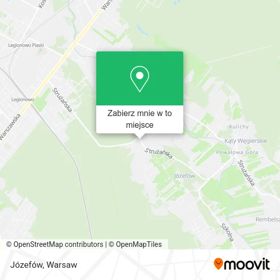 Mapa Józefów