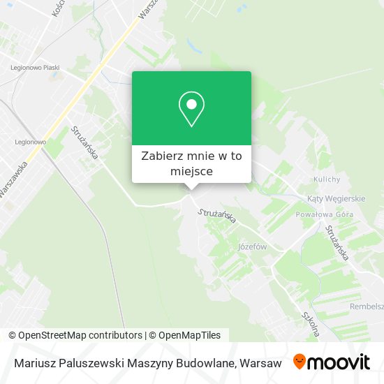 Mapa Mariusz Paluszewski Maszyny Budowlane