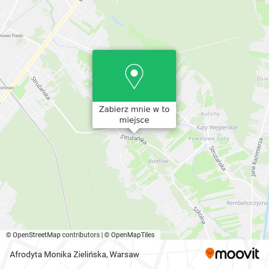 Mapa Afrodyta Monika Zielińska