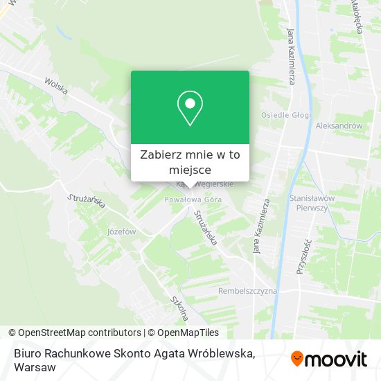 Mapa Biuro Rachunkowe Skonto Agata Wróblewska