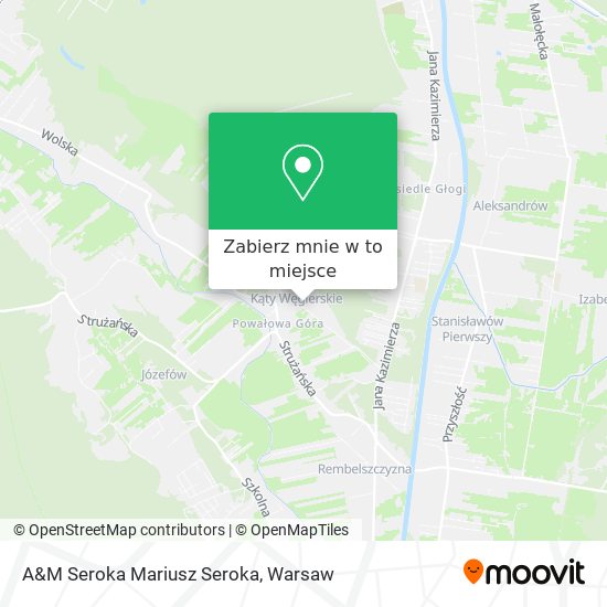 Mapa A&M Seroka Mariusz Seroka