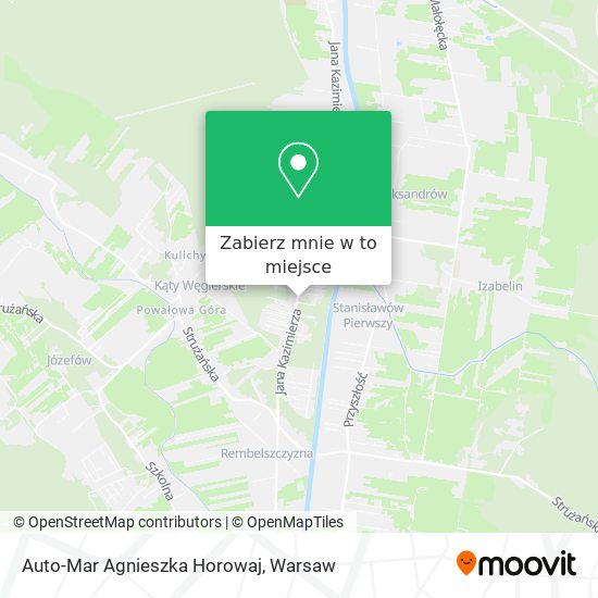 Mapa Auto-Mar Agnieszka Horowaj