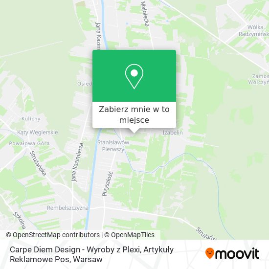 Mapa Carpe Diem Design - Wyroby z Plexi, Artykuły Reklamowe Pos