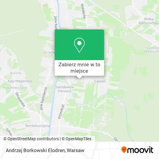 Mapa Andrzej Borkowski Elodren