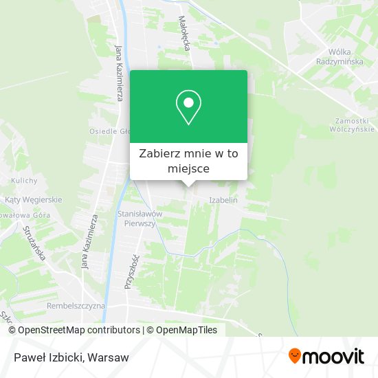 Mapa Paweł Izbicki