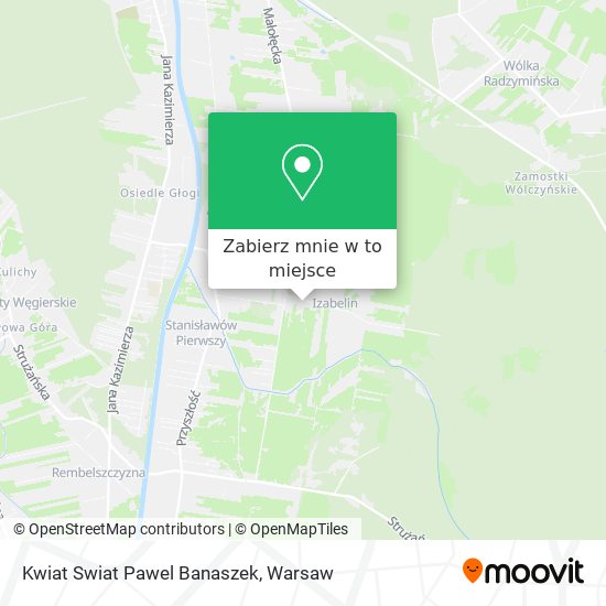 Mapa Kwiat Swiat Pawel Banaszek