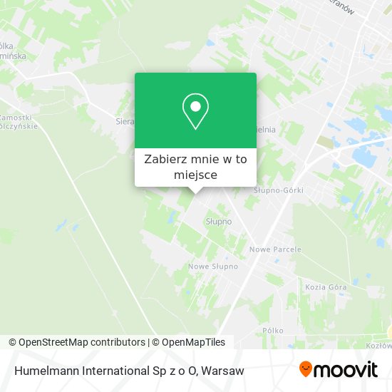 Mapa Humelmann International Sp z o O