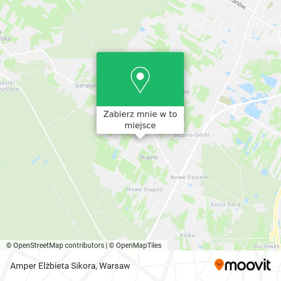 Mapa Amper Elżbieta Sikora