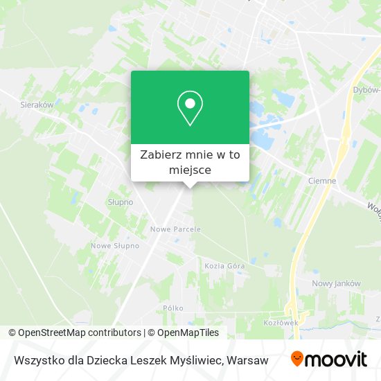 Mapa Wszystko dla Dziecka Leszek Myśliwiec