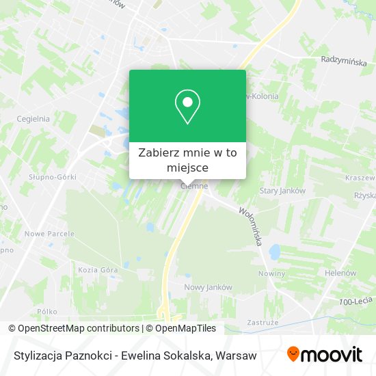 Mapa Stylizacja Paznokci - Ewelina Sokalska