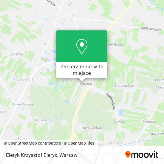 Mapa Eleryk Krzysztof Eleryk