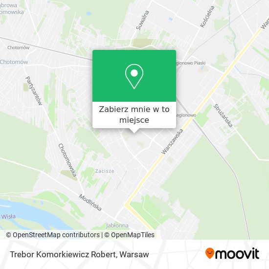 Mapa Trebor Komorkiewicz Robert