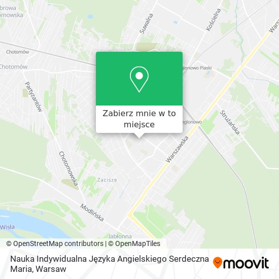 Mapa Nauka Indywidualna Języka Angielskiego Serdeczna Maria