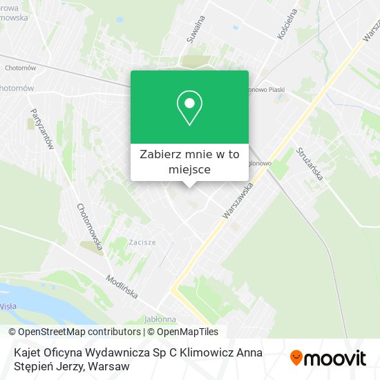 Mapa Kajet Oficyna Wydawnicza Sp C Klimowicz Anna Stępień Jerzy