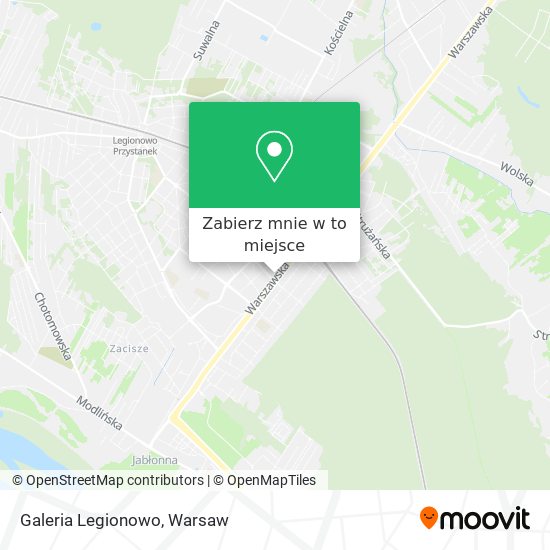 Mapa Galeria Legionowo